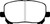 EBC 02-08 Pontiac Vibe 1.8 Greenstuff Front Brake Pads - DP21637