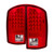xTune Dodge Ram 07-08 1500 / Ram 07-09 2500/3500 LED Tail Lights Red Clear ALT-JH-DR07-LED-RC - 5073037