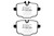 EBC 10+ BMW 535i 3.0 Turbo (F10) Greenstuff Rear Brake Pads - DP22089