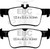 EBC 2016+ Honda Civic Coupe 1.5L Turbo Greenstuff Rear Brake Pads - DP22301
