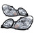 xTune Lexus GS300/GS400/GS430 98-05 Halogen Only Crystal Headlights Chrome HD-JH-LGS98-C - 9026928