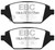 EBC 2016+ Chevrolet Spark 1.4L Greenstuff Front Brake Pads - DP23058