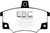EBC 83 Fiat 124 Spider 2 Greenstuff Front Brake Pads - DP2420/2 EBC 83 Fiat 124 Spider 2 Greenstuff Front Brake Pads - DP2420/2
