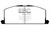 EBC 85-88 Chevrolet Nova 1.6 Greenstuff Front Brake Pads - DP2453