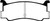 EBC 92-95 Mazda MX3 1.6 Greenstuff Rear Brake Pads - DP2673