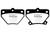 EBC 02-08 Pontiac Vibe 1.8 GT Redstuff Rear Brake Pads - DP31326C
