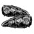 xTune Acura Rsx 2005-2006 OEM Style Headlights -Black HD-JH-ARSX05-AM-BK - 9029516