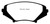 EBC 03-12 Mazda RX8 1.3 Rotary (Standard Suspension) Redstuff Front Brake Pads - DP31665C
