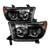 xTune Toyota Tundra 07-13 Projector Headlights Eliminates AFS LED Halo Black PRO-JH-TTUN07-CFB-BK - 9032301