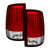 xTune Dodge Ram 1500 09-14 LED Tail Lights Incandescent Model Only Red Clear ALT-JH-DR09-LED-RC - 9032820