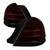 xTune Ford Crown Victoria 1999-2011 OEM Style Tail Light Red Smoked ALT-JH-FCV98-OE-RSM - 9034046