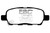 EBC 08-13 Infiniti EX35 3.5 Redstuff Rear Brake Pads - DP31955C