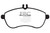 EBC 12-14 Mercedes-Benz C250 (W204) 1.8 Turbo Redstuff Front Brake Pads - DP31989C