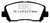EBC 15+ Chrysler 200 2.4 Redstuff Front Brake Pads - DP33007C