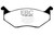 EBC 80-83 Chrysler Cordoba 3.7 Redstuff Front Brake Pads - DP3678C