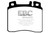 EBC 98-99 Mercedes-Benz CL500 5.0 Redstuff Front Brake Pads - DP3963C