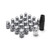 Wheel Mate Muteki SR35 Close End Lug Nuts w/ Lock Set - Satin Silver 12x1.50 35mm - 32926SSP User 1