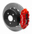 Wilwood 2020+ Jeep Gladiator (JT) Narrow Superlite 4R Rear Slotted Brake Kit 14.00in Red w/ Lines - 140-16179-R User 1