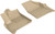 3D MAXpider 2015-2016 Ford Explorer Kagu 1st & 2nd & 3rd Row Floormats - Black - L1FR09101509