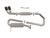 aFe 18-21 Suzuki Jimny Takeda 2-1/4in. 304 SS Cat-Back Exhaust w/ Blk Tip - 49-37020-B Photo - Unmounted