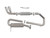 aFe 18-21 Suzuki Jimny Takeda 2-1/4in. 304 SS Cat-Back Exhaust w/ Polished Tip - 49-37020-P Photo - Unmounted