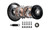 DKM Clutch 06-09 BMW 135i Segmented Ceramic Twin Disc Clutch Kit w/Flywheel (850 ft/lbs Torque) - MSC-006-075 Photo - Primary