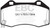 EBC 2017+ Fiat 124 Spider 1.4L Turbo Abarth Ultimax2 Front Brake Pads - UD13791
