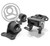 Innovative 97-01 Honda Prelude H/F Series Black Replacement Steel Mounts 95A Bushings - 20150-95A User 1