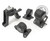 Innovative 00-05 Toyota MR2 Spyder 1ZZ Black Steel Mounts 60A Bushings - 60550-60A User 1