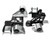 Innovative 92-95 Civic K-Series Black Aluminum Mounts 95A Bushings (Not K24 Trans) - B90150-95A-BA User 1