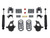 MaxTrac 07-13 GM C/K1500 2WD/4WD Extended/Crew Cab 4in/6in Lowering Spindle Kit - K331346-8 Photo - Primary