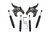 MaxTrac 73-87 Chevrolet C10 2WD 2.5in/5in Lowering Spindle Kit (1.25in Rotor) - KS331135H Photo - Primary