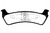 EBC 95-01 Ford Explorer 4.0 2WD Yellowstuff Rear Brake Pads - DP41201R