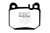EBC 04-07 Maserati Quattroporte 4.2 Yellowstuff Rear Brake Pads - DP41395R
