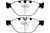 EBC 06-10 BMW M5 5.0 (E60) Yellowstuff Front Brake Pads - DP41482R