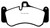 EBC 01-03 Porsche 911 (996) (Cast Iron Rotor only) 3.6 Twin Turbo GT2 Yellowstuff Front Brake Pads - DP41516R
