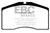 EBC 93-95 Porsche 911 (964) 3.6 Turbo Yellowstuff Front Brake Pads - DP4997R