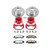 Power Stop 15-19 Cadillac Escalade Rear Z36 Truck & Tow Brake Kit w/Calipers - KC6562-36 Power Stop 15-19 Cadillac Escalade Rear Z36 Truck & Tow Brake Kit w/Calipers - KC6562-36