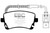 EBC 06-09 Audi RS4 4.2 (Cast Iron Rotors) Bluestuff Rear Brake Pads - DP51470NDX