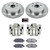 Power Stop 03-08 Infiniti FX35 Rear Autospecialty Brake Kit w/Calipers - KCOE2427B