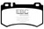 EBC 08+ Mercedes-Benz CLK63 AMG (BLACK) 6.2 Bluestuff Rear Brake Pads - DP51490NDX