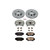 Power Stop 04-11 Mazda RX-8 Front Autospecialty Brake Kit w/Calipers - KCOE3026