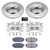 Power Stop 07-12 Hyundai Veracruz Front Autospecialty Kit w/Cals - KCOE5918
