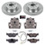 Power Stop 11-13 BMW 328i Rear Autospecialty Brake Kit w/Calipers - KCOE5981 Power Stop 11-13 BMW 328i Rear Autospecialty Brake Kit w/Calipers - KCOE5981