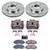 Power Stop 91-95 Acura Legend Front Autospecialty Brake Kit w/Calipers - KCOE704A