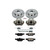 Power Stop 01-02 BMW Z3 Front Autospecialty Brake Kit w/Calipers - KCOE867