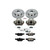 Power Stop 2000 BMW 323i Front Autospecialty Brake Kit w/Calipers - KCOE869