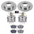 Power Stop 00-04 Volvo S40 Rear Autospecialty Brake Kit w/Calipers - KCOE913