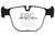 EBC 10-11 BMW X5M 4.4TT Bluestuff Rear Brake Pads - DP52008NDX