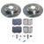 Power Stop 17-18 Mercedes-Benz C300 Rear Autospecialty Brake Kit - KOE8152